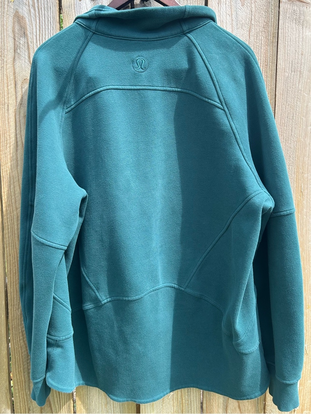 Lululemon Oversized Scuba Sweatshirt Teal XL - Picture 2 of 8